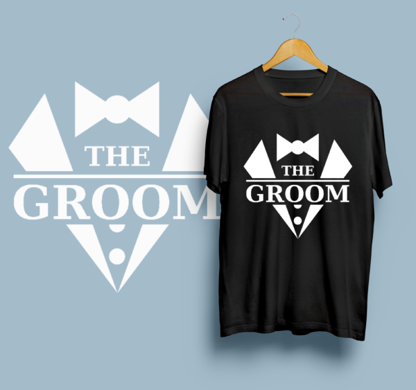 Groom / Groom Squad Tshirt Bowtie