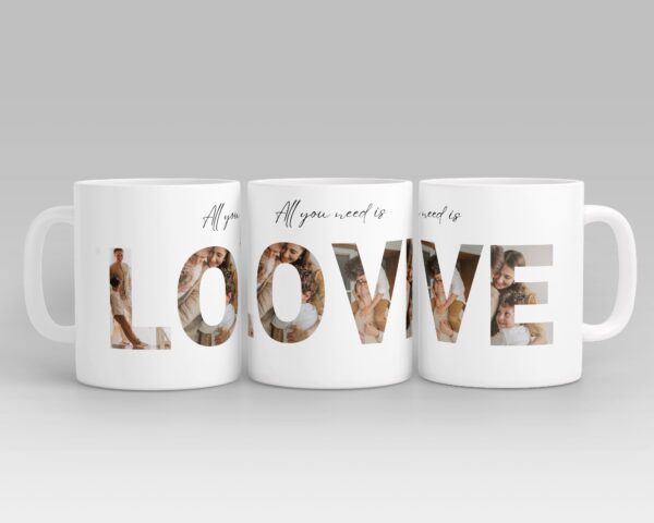 Love Collage Mug